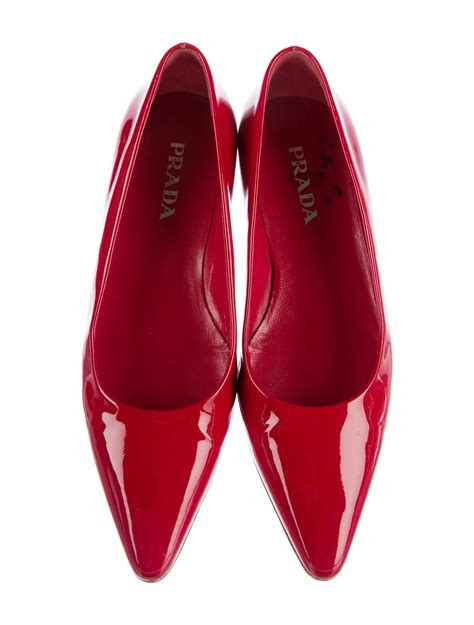 prada flat shoes ebay|prada patent pointed toe flats.